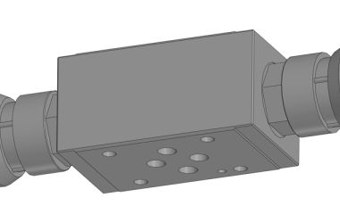 Гидродроссели с обратным клапаном