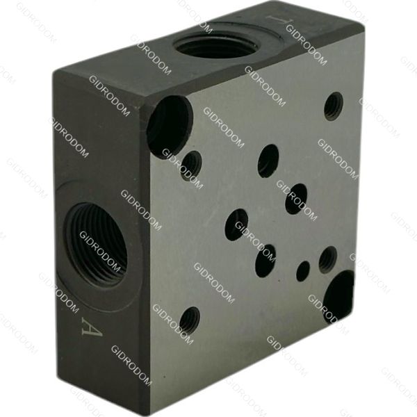 плита монтажная к ВЕ6.141280 (трубн. монтаж, выход сбоку)