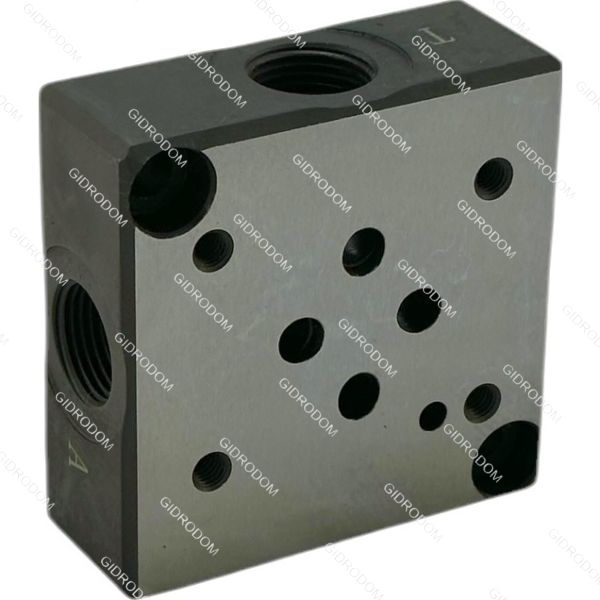 плита монтажная к ВЕ6.141280 (трубн. монтаж, выход сбоку)