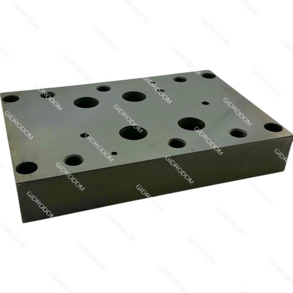 плита монтажная к 1Р323 труб монтаж выход вниз (DD-10-SP-B-6D)