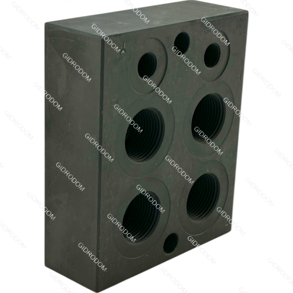 плита монтажная к ВЕХ16 труб монтаж выход вниз (DD-07-SP-B-6D)