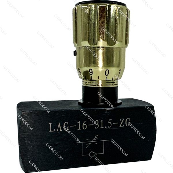 Гидродроссель с обратным клапаном LAG-12-0,05-G1/2