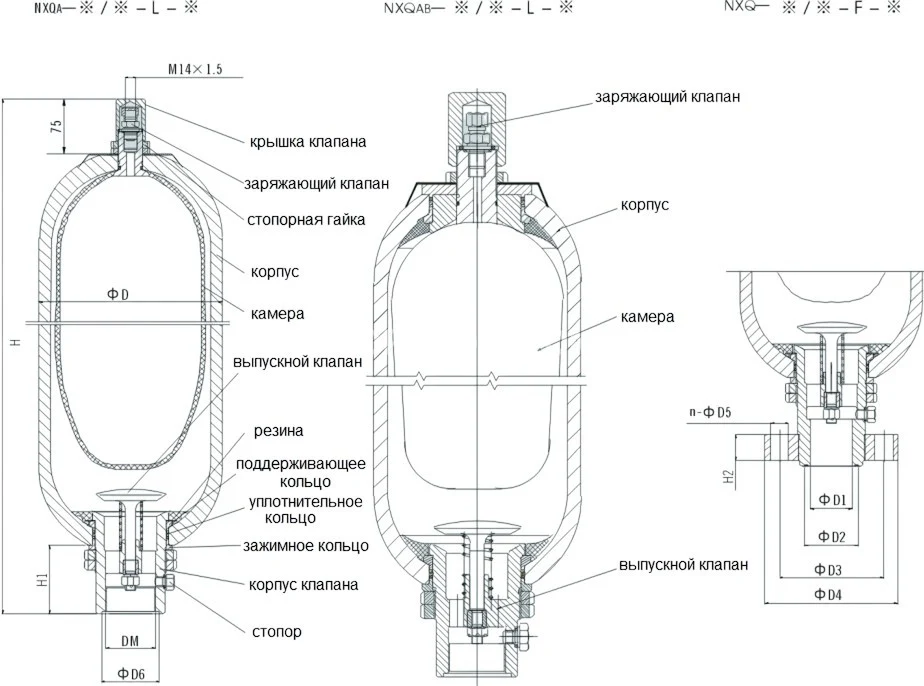 Title 1, Баллон к NXQ 40L