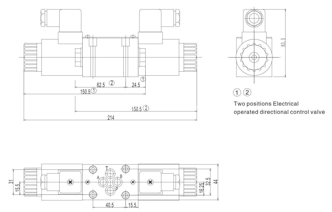 Title 2, Гидрораспределитель ВЕ 10.14 (FW 03-3C3)