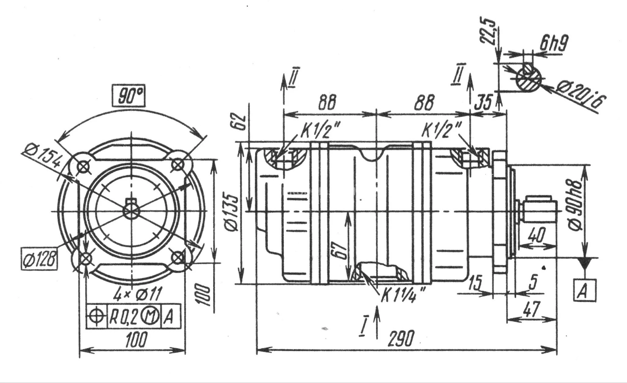 Title 1, пластинчатый насос 8Г 12-31М (9/9л.)