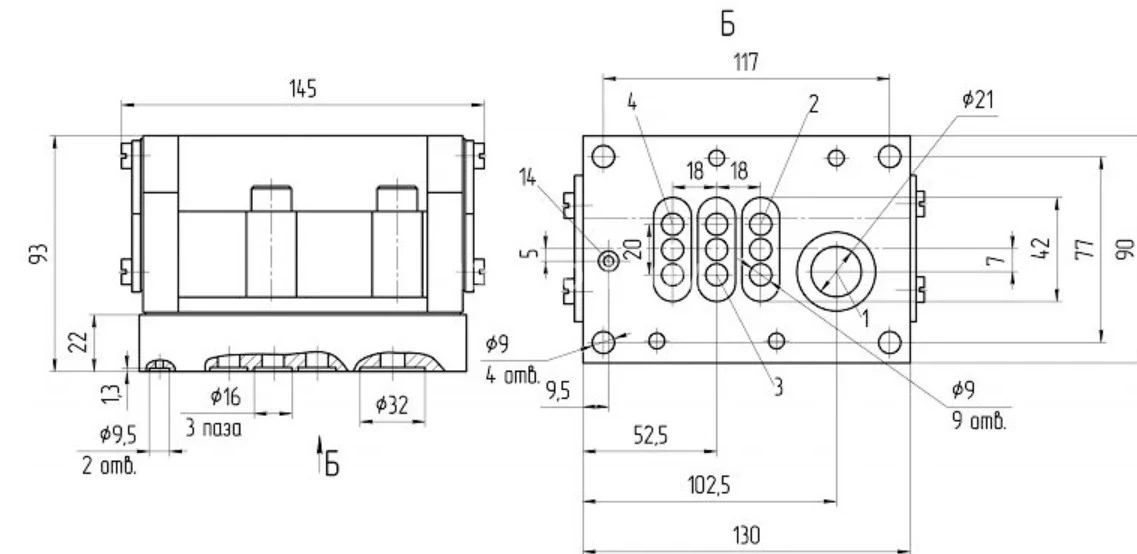 Title 1, Пневмораспределитель В 63-25А-01