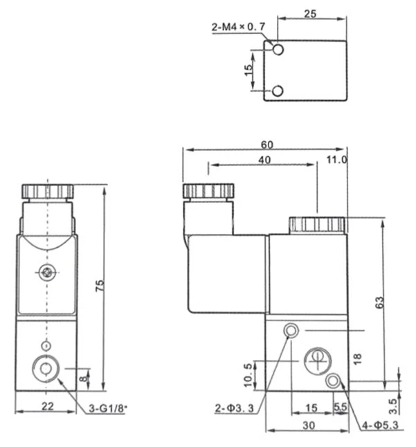 Title 2, Пневмораспределитель ПРЭ3/2,5 1125 (3V1-06 110V)