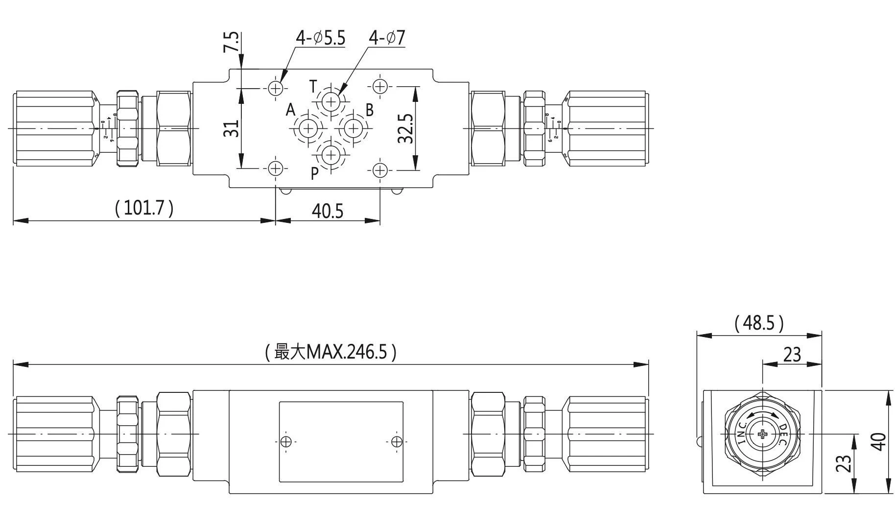 Title 1, Гидродроссель ДКМ 6/3М (MTCV-02W-K)