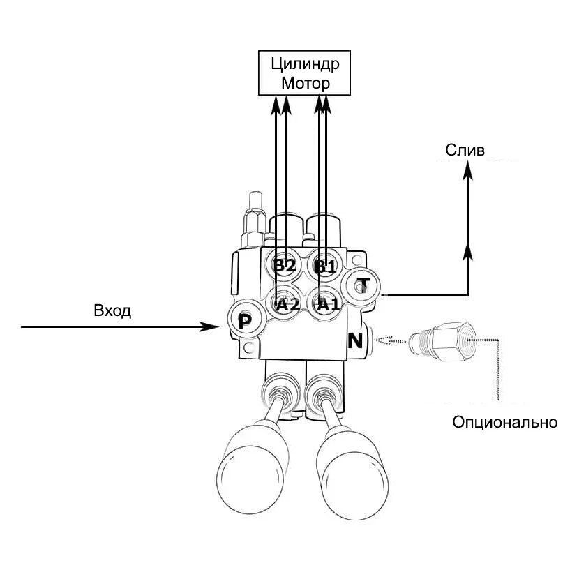 Title 2, Гидрораспределитель 1P40F-OT (P40-A1 GKZ1)