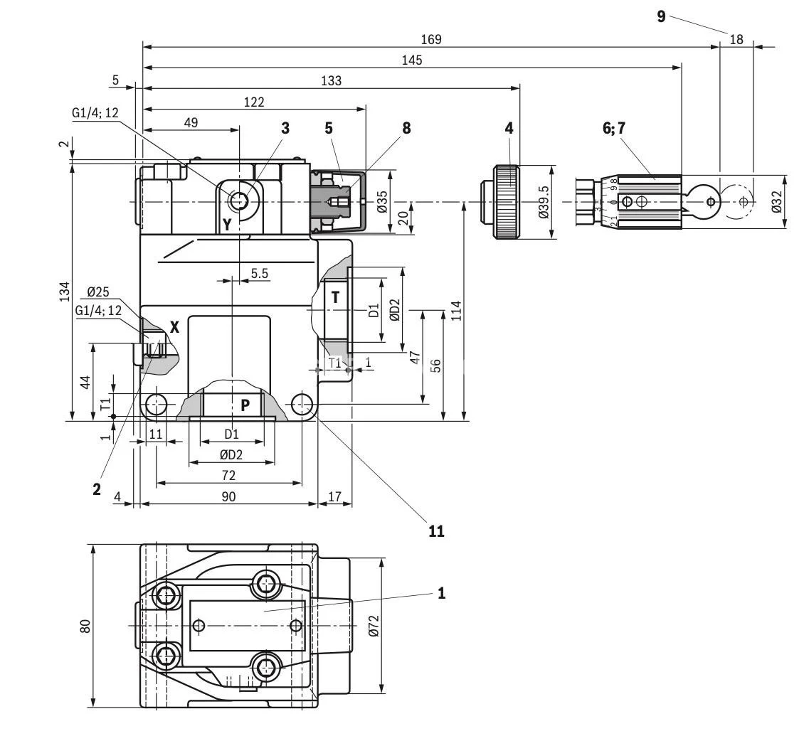 Title 1, Гидроклапан DBW 10 А2-42\200-У/6AW220-50