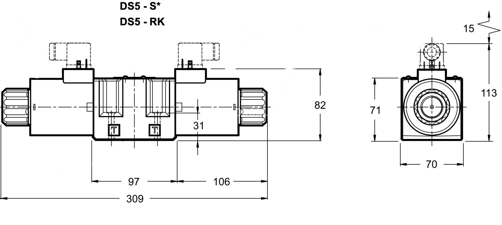 Title 2, Гидрораспределитель DG5-S1/12N-D24