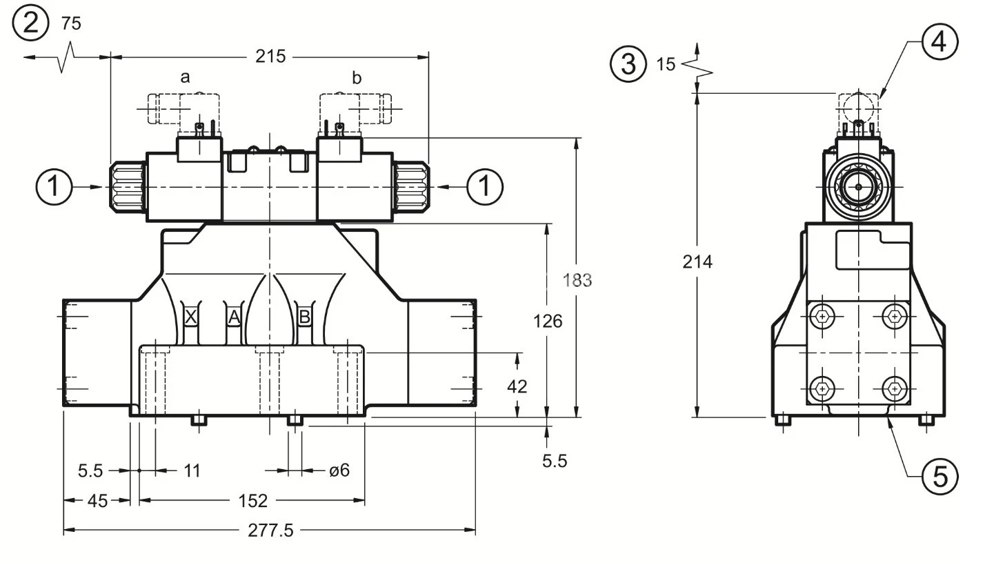 Title 2, Гидрораспределитель E5P4-S1/34