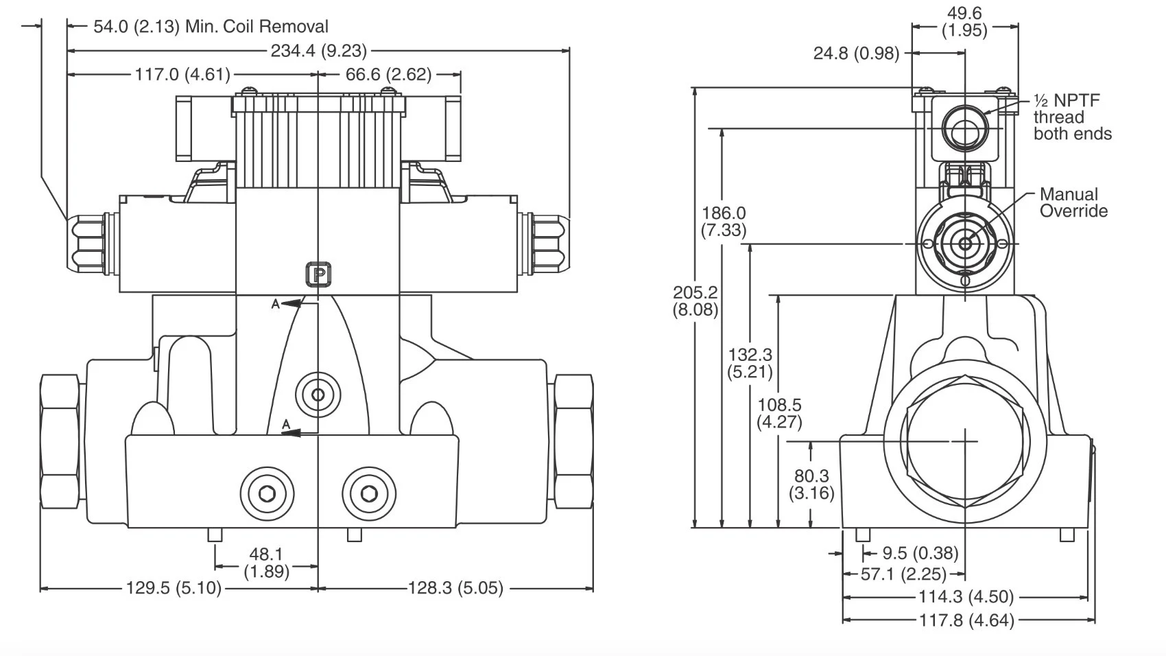 Title 2, Гидрораспределитель D61VW-11-C-4-P-45