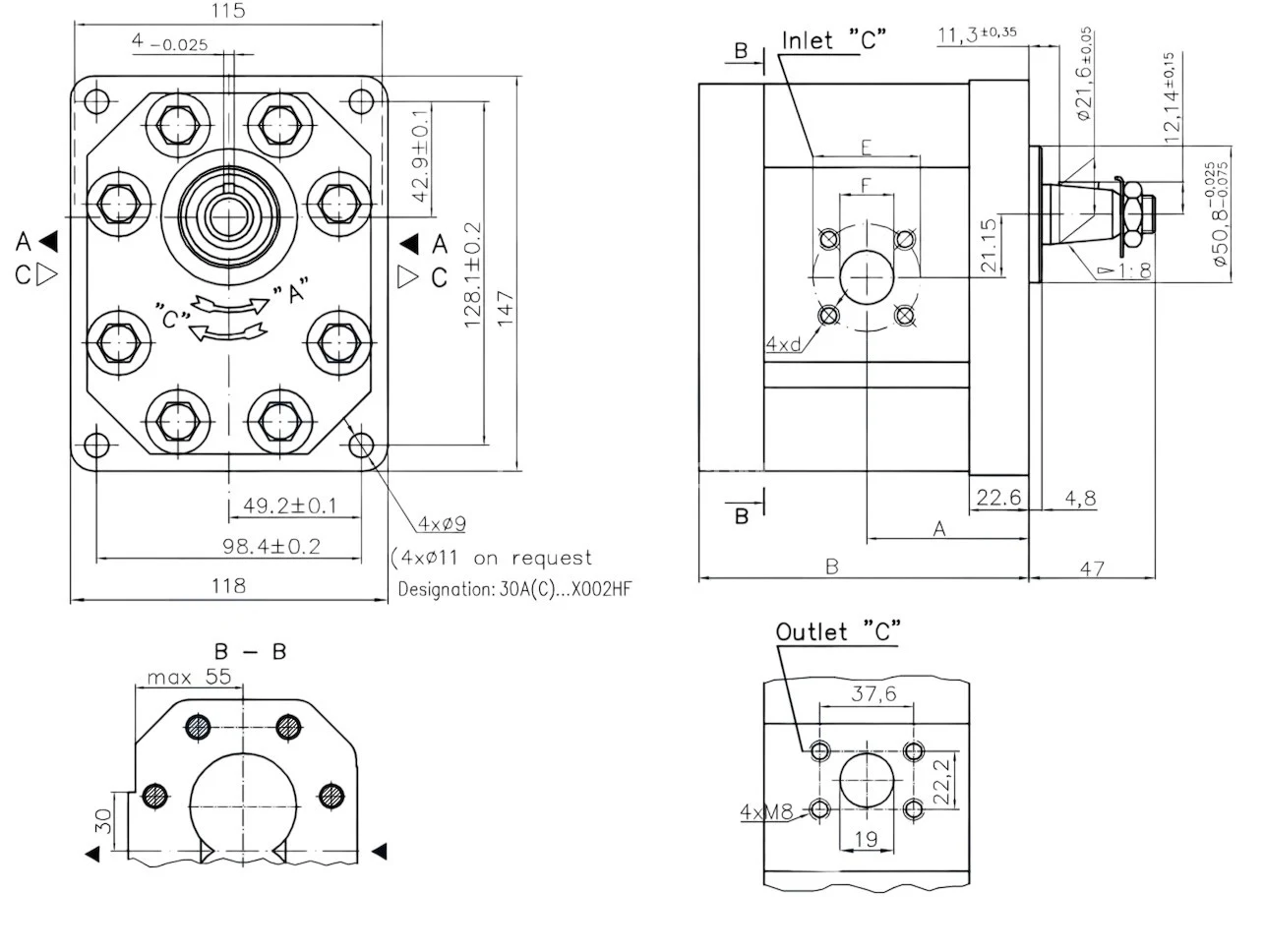 Title 1, насос шестеренный 30A28X068NH