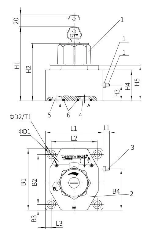 Title 1, регулятор расхода (дроссель) 10-01.11 TGL 2624 ...