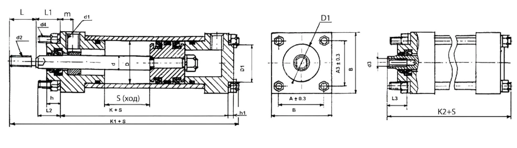 Title 1, Пневмоцилиндр 0822 322 002