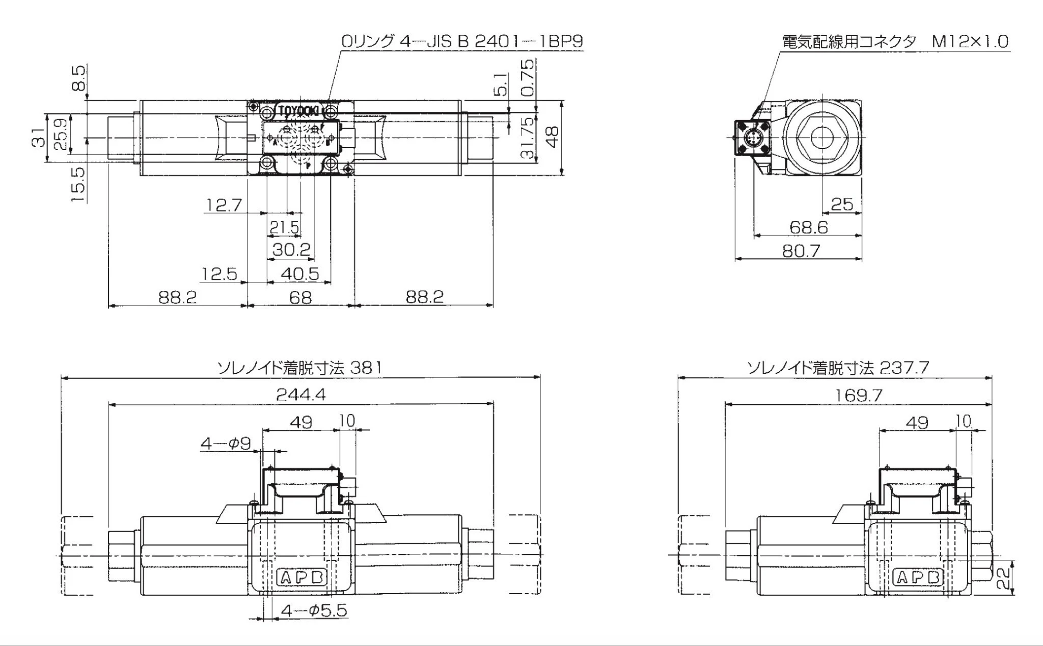 Title 2, Гидрораспределитель HD-3C-3W-BCA-025C-R1