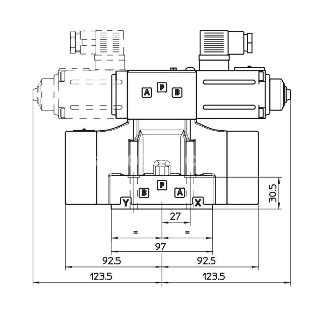 Title 2, Гидрораспределитель DPZO-A-271-S5-30