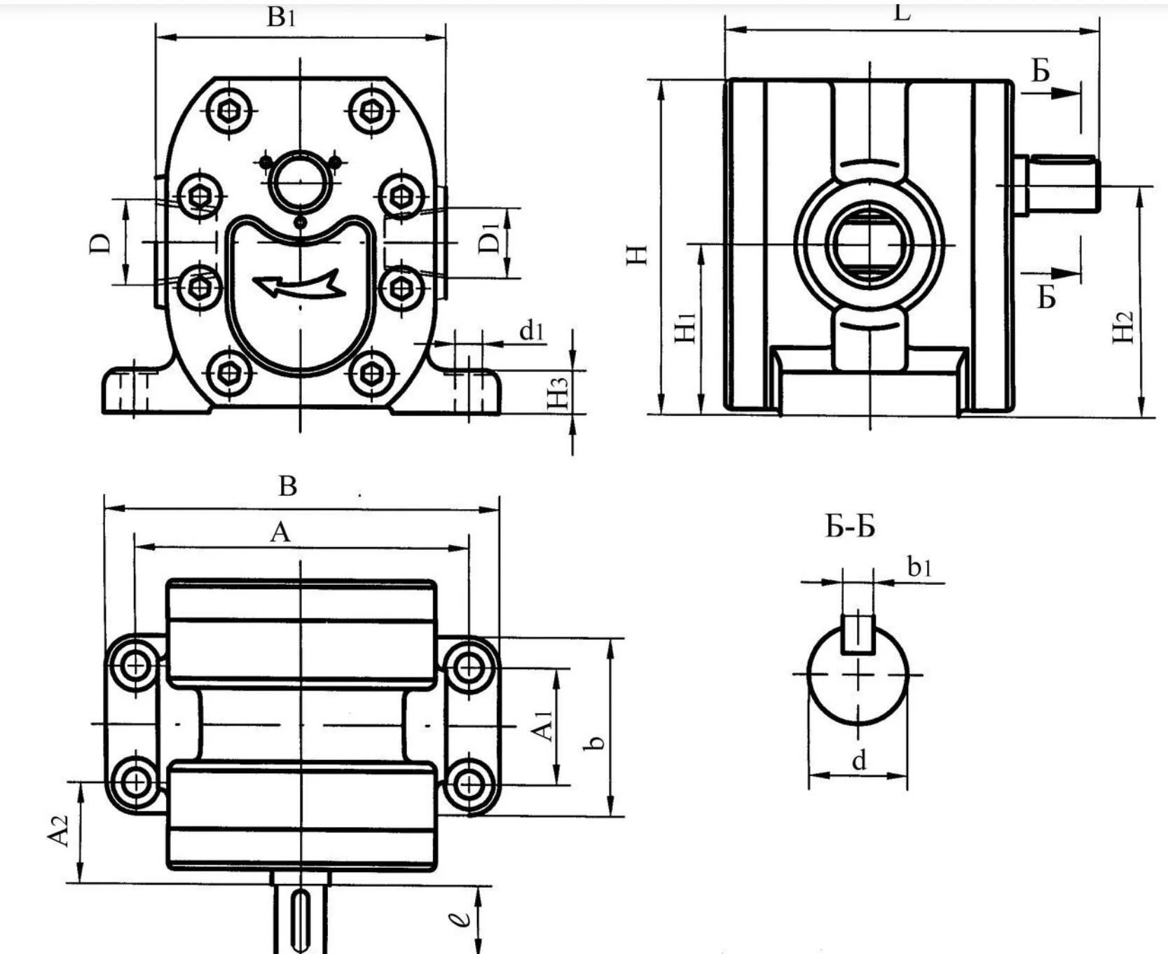 Title 1, шестеренчатый насос Г 11-25