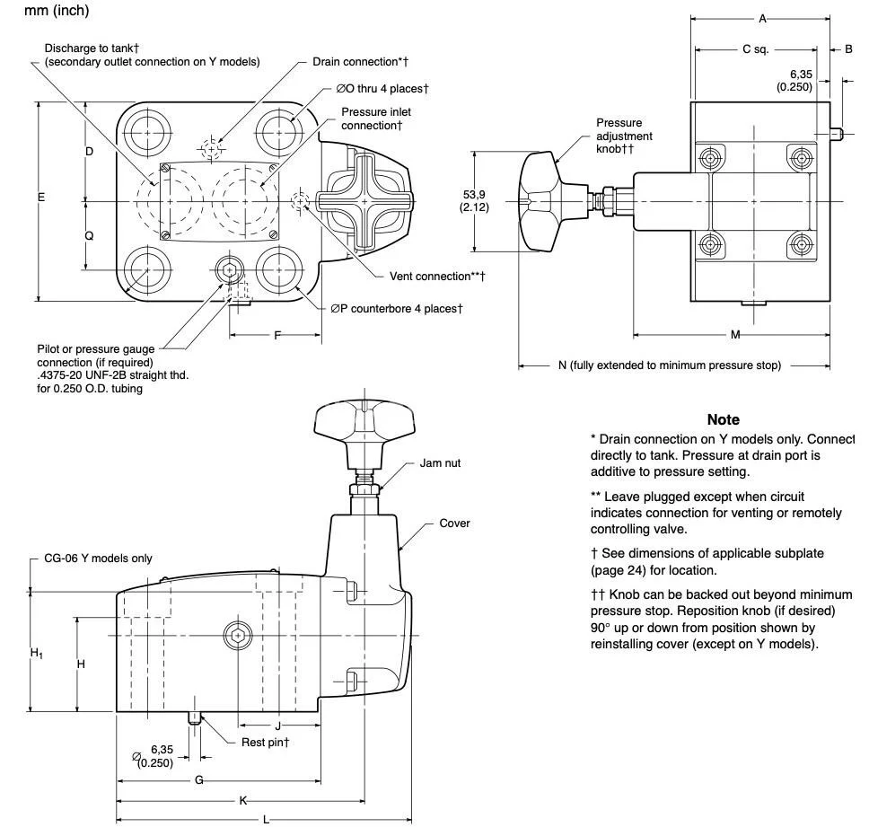 Title 1, Гидроклапан ECG 10 C 10TC