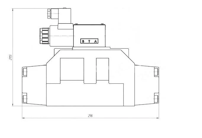 Title 2, Гидрораспределитель 1Р 203 АЕ 1-574