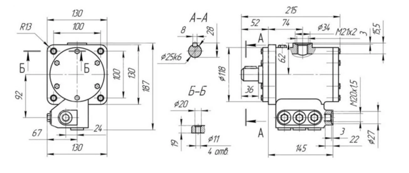 Title 1, радиально-поршневой насос Н 400 Е