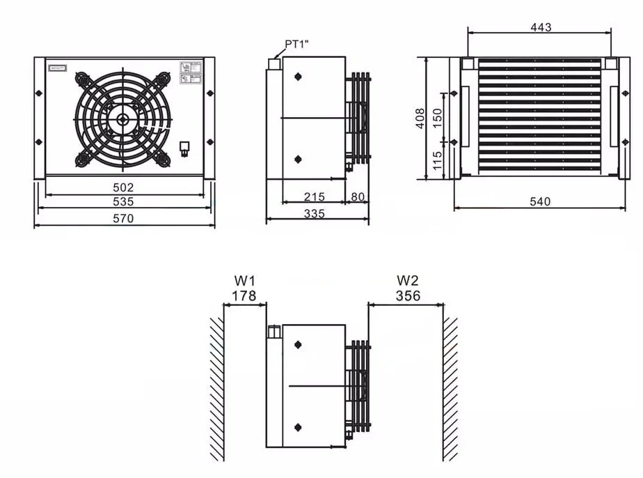 Title 1, Теплообменник AH1417T-DC 24v.