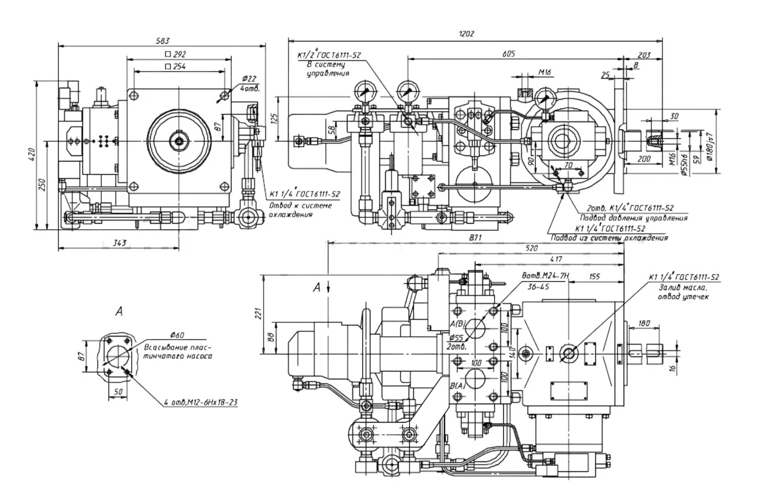 Title 1, агрегат насосный НАПГС 280/25