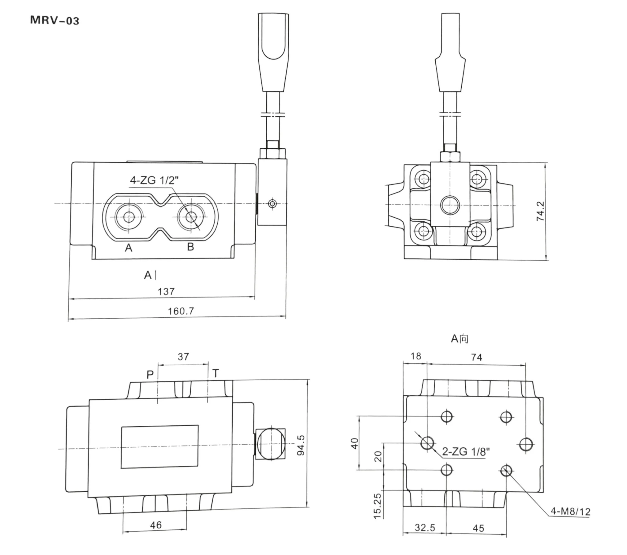 Title 2, Гидрораспределитель MRV-03