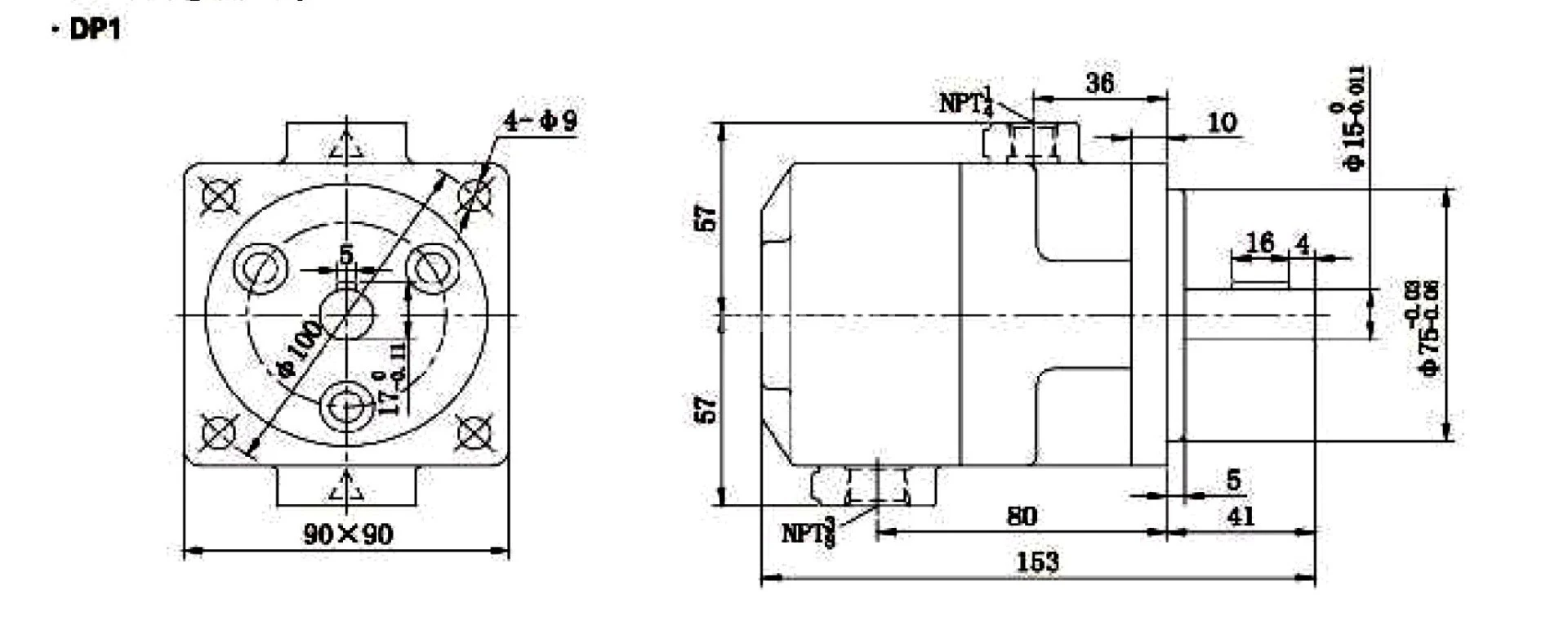Title 1, пластинчатый насос БГ 12-42 (YB-D 10R)