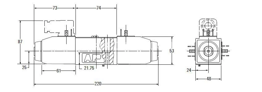 Title 2, Гидрораспределитель DG4V-3S-2A MUН 760