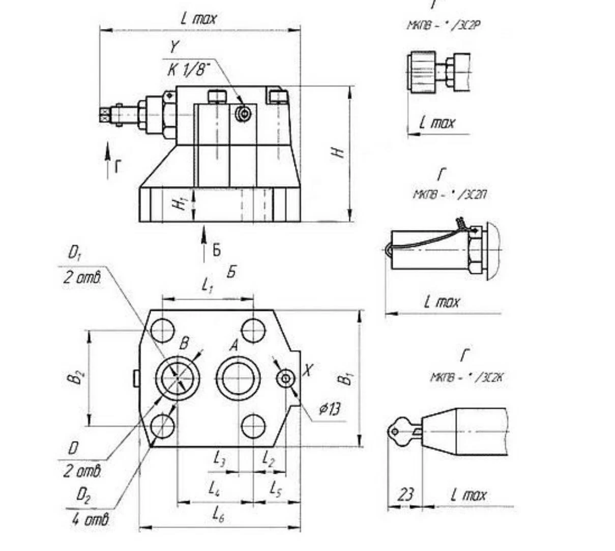 Title 1, Гидроклапан предохранительный МКПВ 10/3 С2Р3 (а...