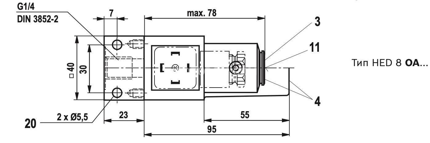 Title 1, Реле давления HED8 OA 15/50 L220