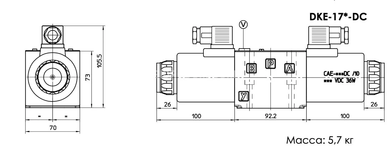 Title 2, Гидрораспределитель DKE-1711-Х &hellip;