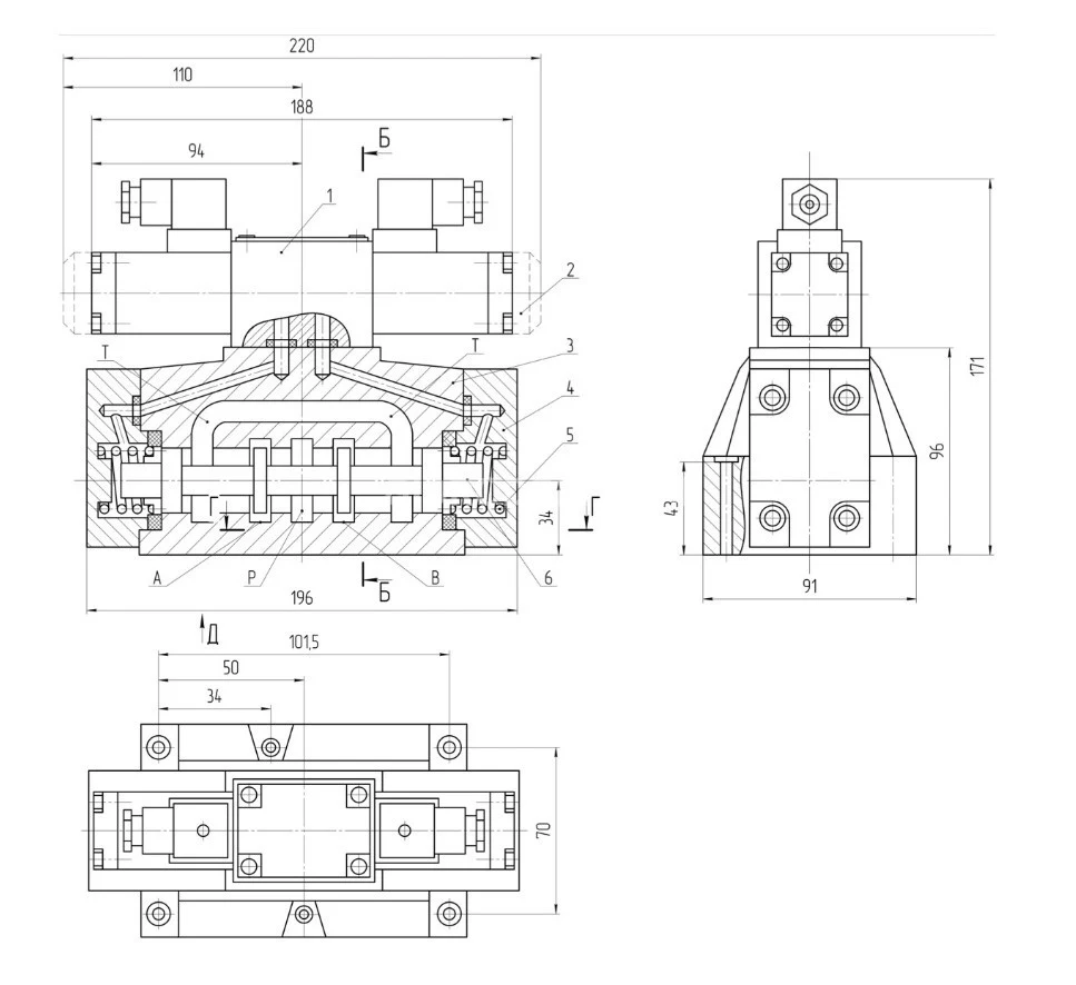Title 2, Гидрораспределитель 4WEH 16 HD 72/OF6EW 230 N9S2K4
