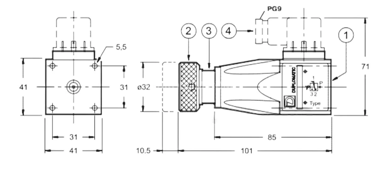 Title 1, Реле давления PSP 6/21N-K1/K