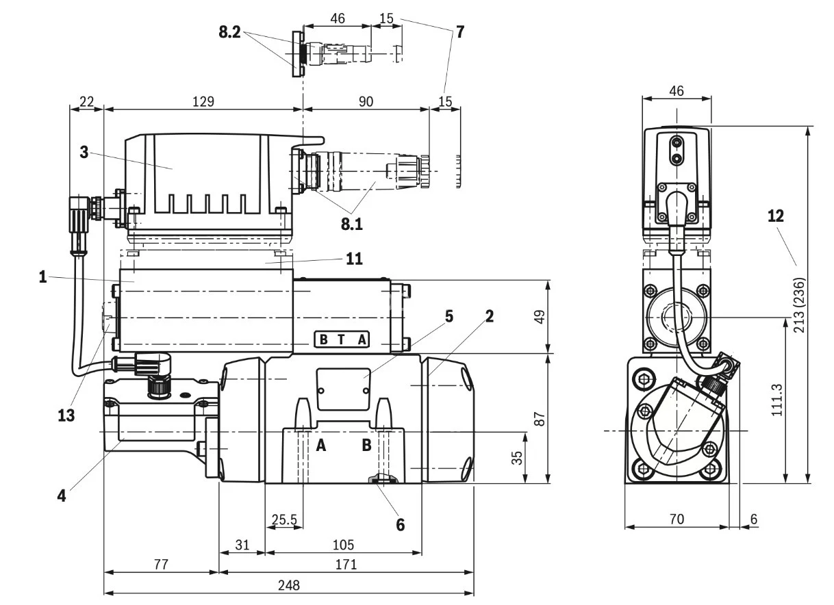 Title 2, Гидрораспределитель 4WRLE 25E1Z-35051-3X/G24 KOA1M