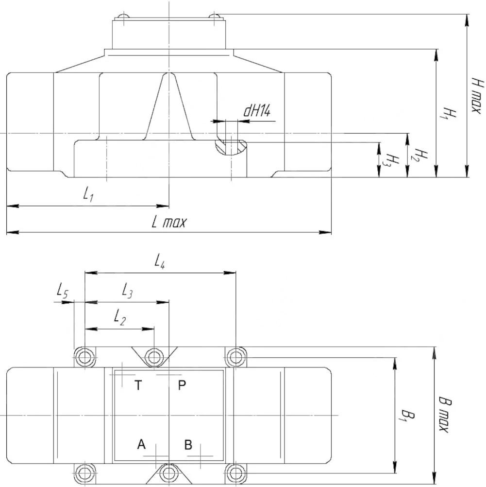 Title 2, Гидрораспределитель Р 203 АИ 574А