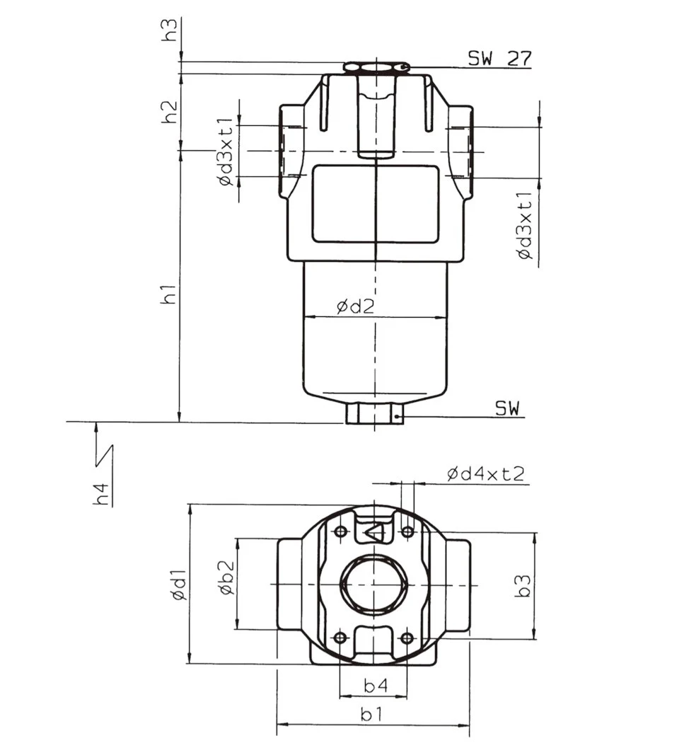 Title 1, фильтр напорный LF BN/HC 160 IE 10B1.0