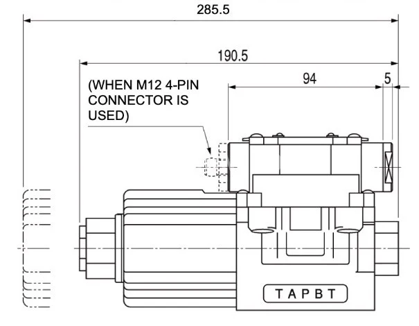 Title 2, Гидрораспределитель TOYO-OKI HDI-42-SG-KC-P-03A-RF